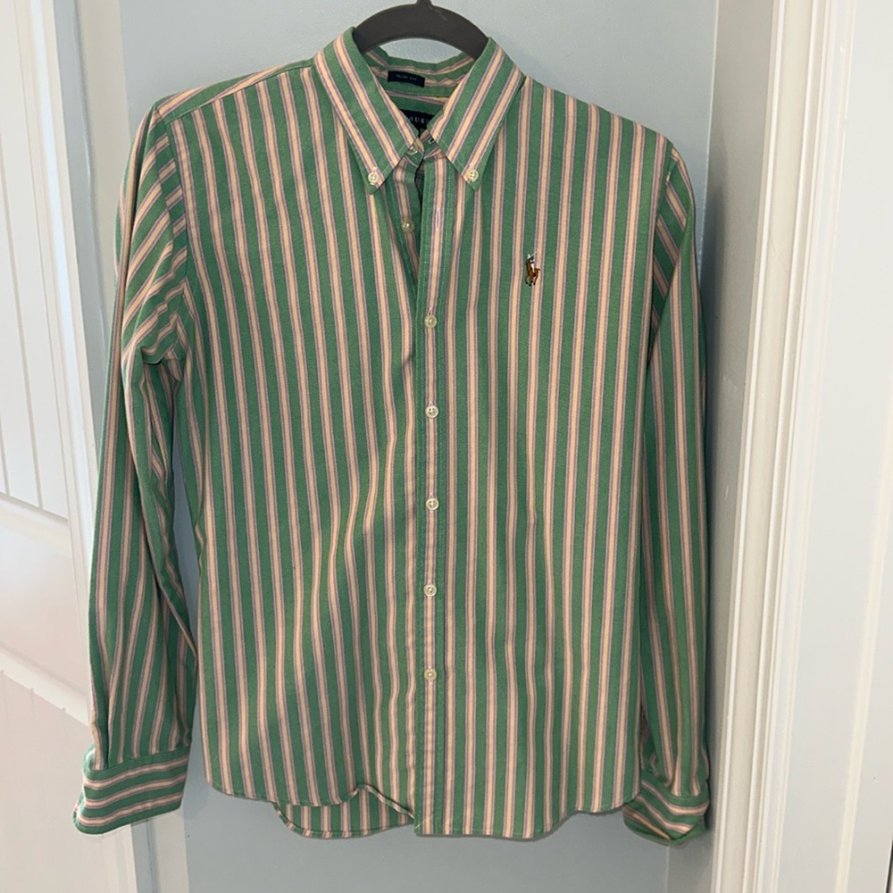 Women’s Ralph Lauren Striped Button Down